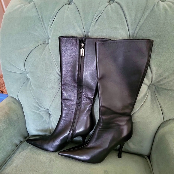 NWT Bruno Magli tall boots pointed toe size 36 - Picture 9 of 16
